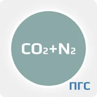 ПГС-ГСО 1 разряд Двуокись углерода (СО2) 5% в азоте, в баллоне 10 л.
