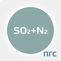 ПГС ГСО 2 разряд диоксид серы (SO2) 5.2 ppm в азоте (N2) в алюминиевом баллоне 10 л. вентиль нержавеющий