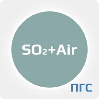 ГСО ПГС 1 разряд диоксид серы 0,0015% в воздухе в алюминиевом баллоне 10 л, вентиль из нержавеющей стали DIN6